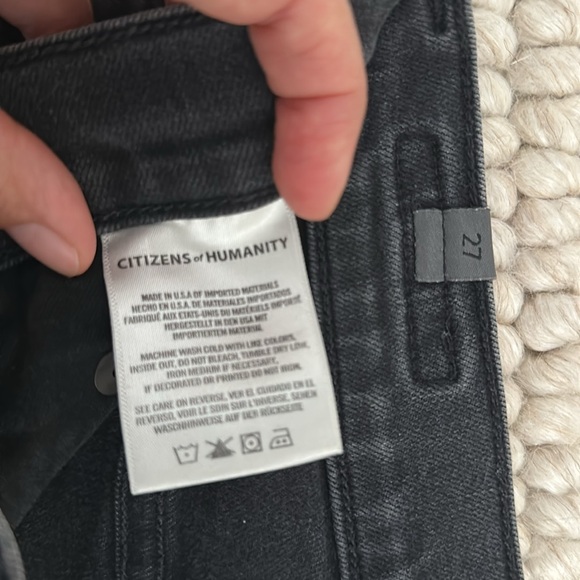 Citizens Of Humanity Black Skinny Jeans - Picture 4 of 9
